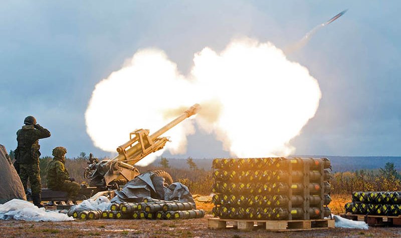 Canada trials SRM-encased artillery shells
