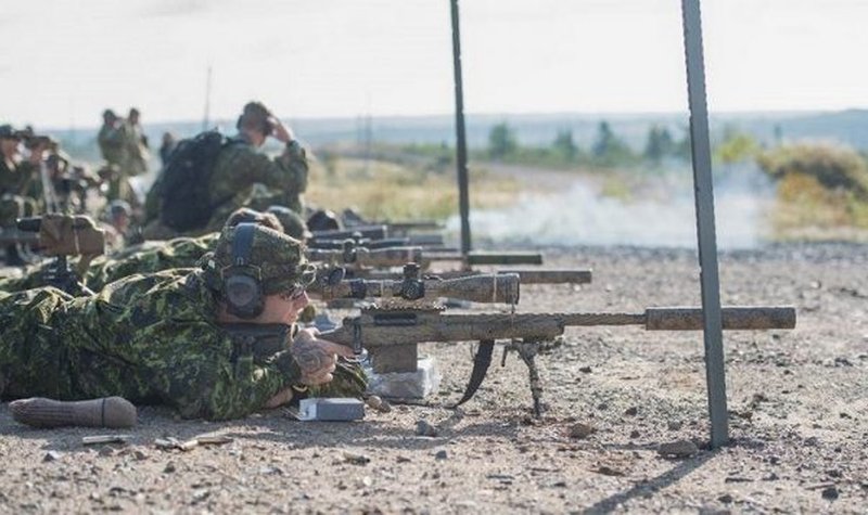 Canada arms its sharpshooters