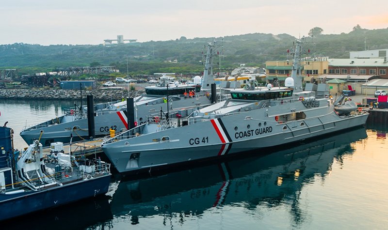 Austal delivers patrol boats to Trinidad and Tobago