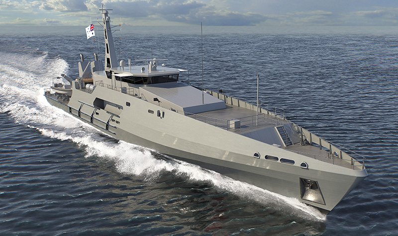 New RAN patrol boats to include R&S comms equipment