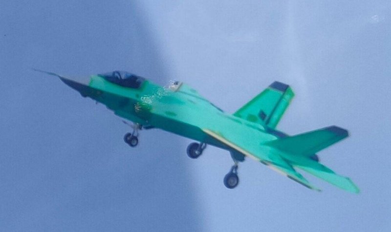 China’s stealth carrier fighter makes maiden flight