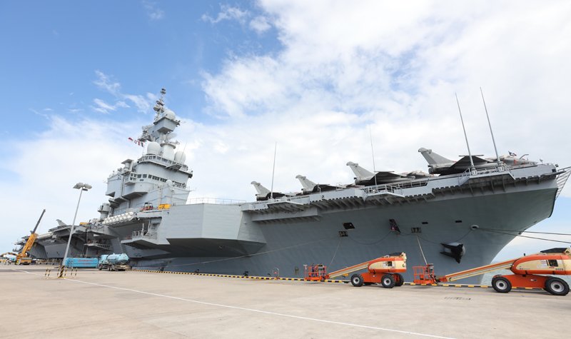 Carrier stamps France’s presence in Indo-Pacific