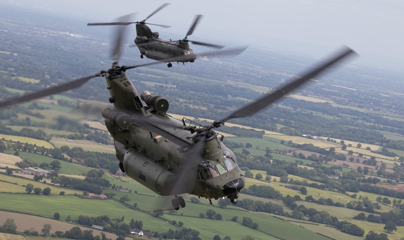 Collins Aerospace wins $19 million contract to upgrade RAF CH-47 Chinooks