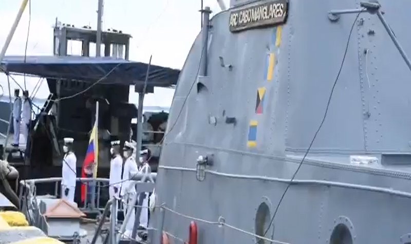 Colombian Navy deactivates two vessels