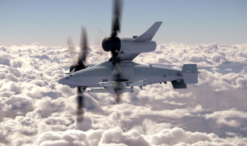 Bell offers Vigilant tiltrotor UAV for FVL maritime strike requirement