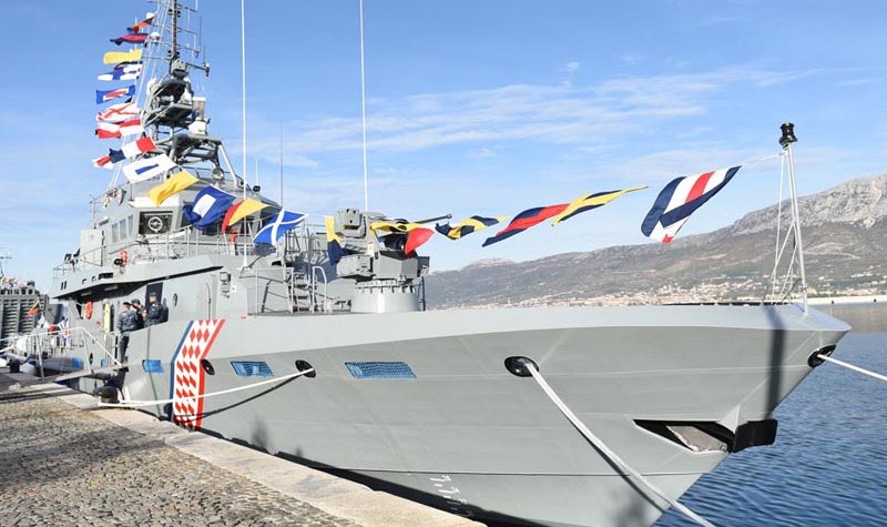 Croatian Navy receives patrol vessel