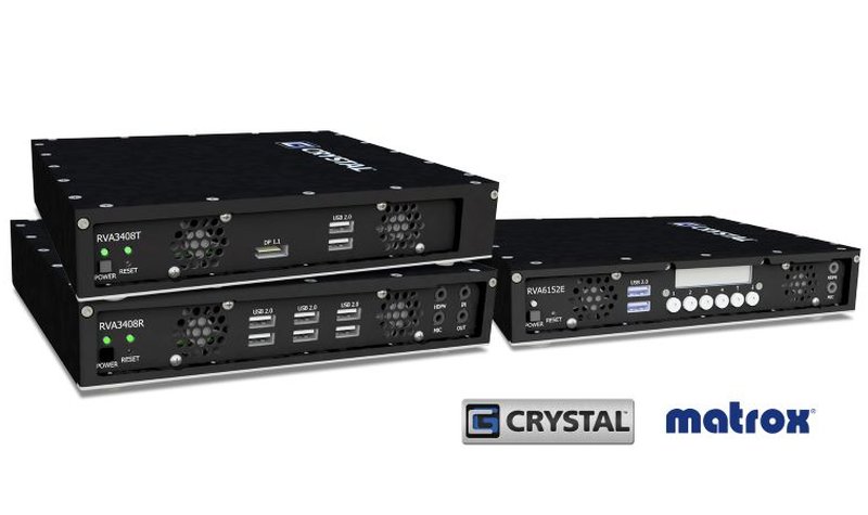 Crystal Group announces new ruggedised video appliances