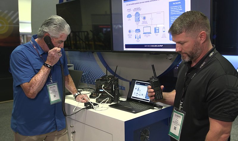 Cubic highlights real-time tactical radio language translation (video)