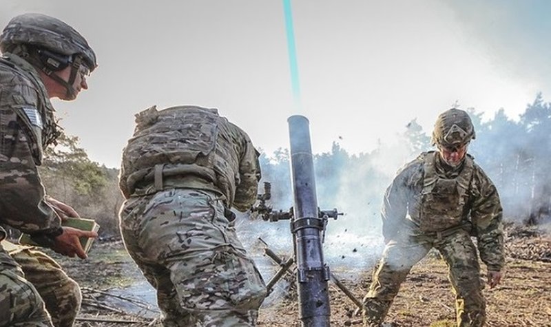 Cubic tailors mortar simulator for the US Army