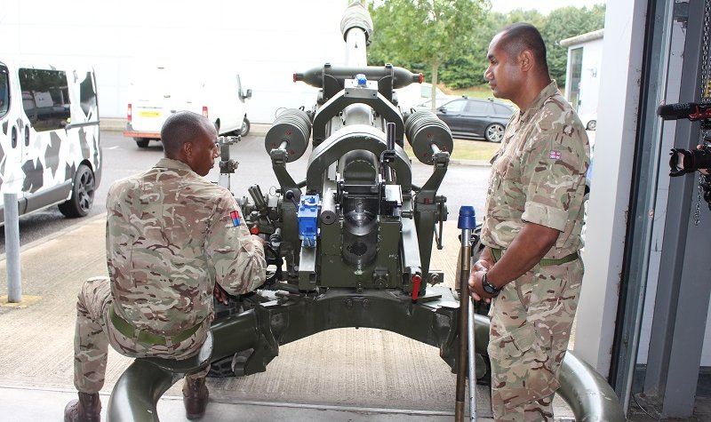 New trainer for the Royal School of Artillery