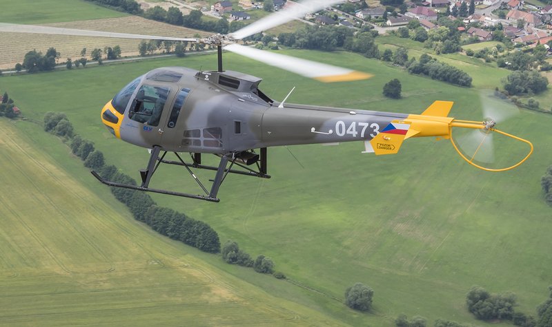 Enstrom 480B-G for Czech pilot training