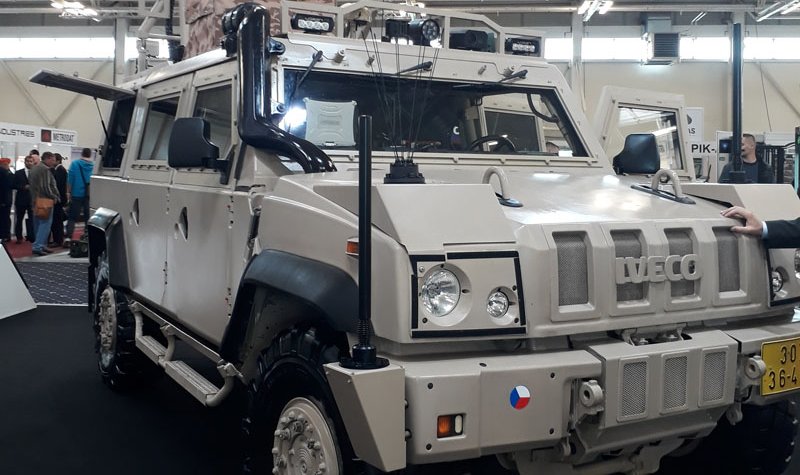 IDEB 2018: Czech army unveils new ISR vehicle configuration