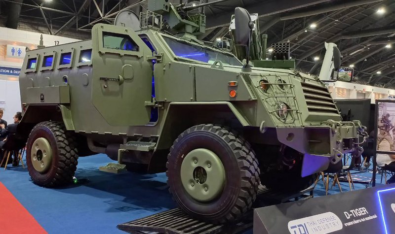 D&S 2022: D-Tiger 4x4 vehicle is unveiled for export