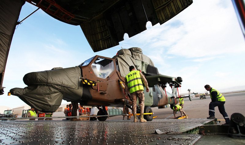 Spain deploys Tiger attack helicopters to Afghanistan