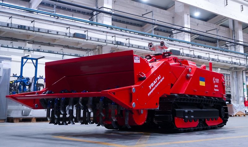 Ukraine receives 14th MV-4 mine clearance vehicle with four more on the way