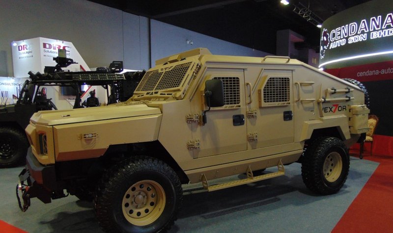 Malaysia’s Cendana Auto unveils two new tactical 4x4 vehicles