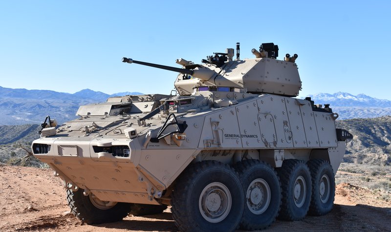 Upgunning vehicles drives armaments market