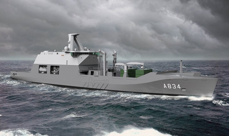 RNLN combat support ship to receive fully integrated comms system