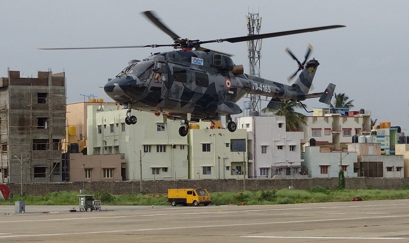 India flight tests ALH with folding rotor blades