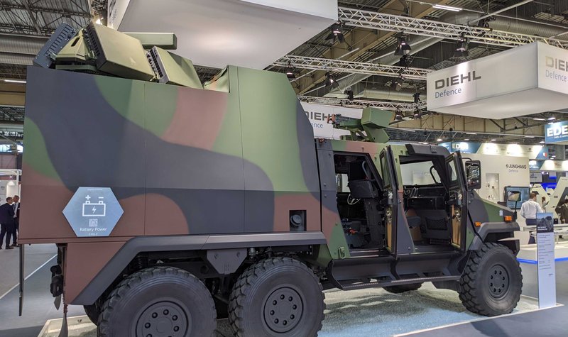 Eurosatory 2022: SHORAD shortfall prompts new mobile concept from Diehl
