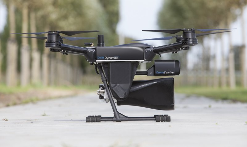 DSEI 2017: Delft Dynamics displays DroneCatcher