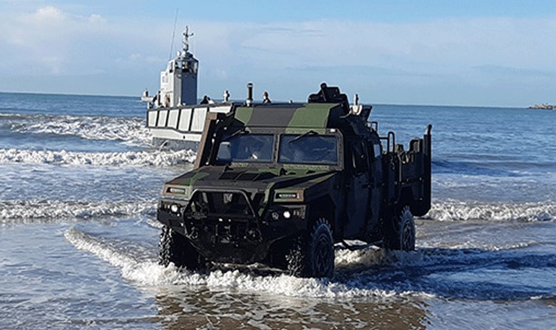Spanish Army and Marine Corps test Expal onboard mortar systems
