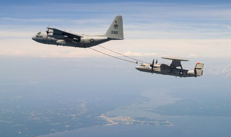 E-2D completes first aerial refuel