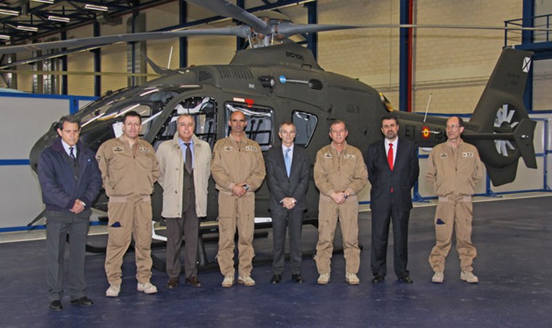 Two EC135s delivered to Spanish Ministry of Defence