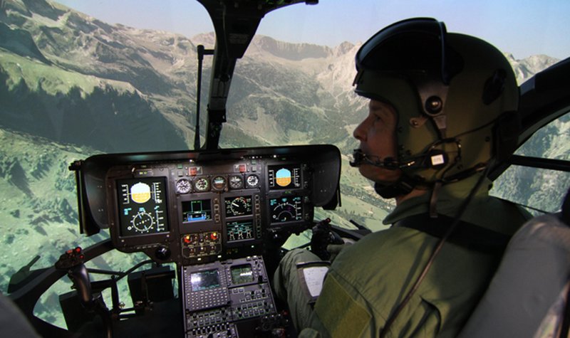  Swiss Air Force helicopter simulator receives new certification