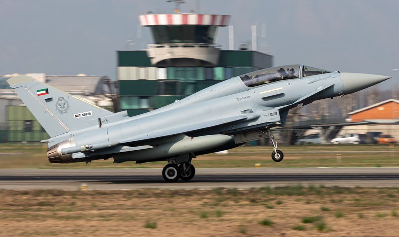 Kuwait receives four more Eurofighter Typhoons