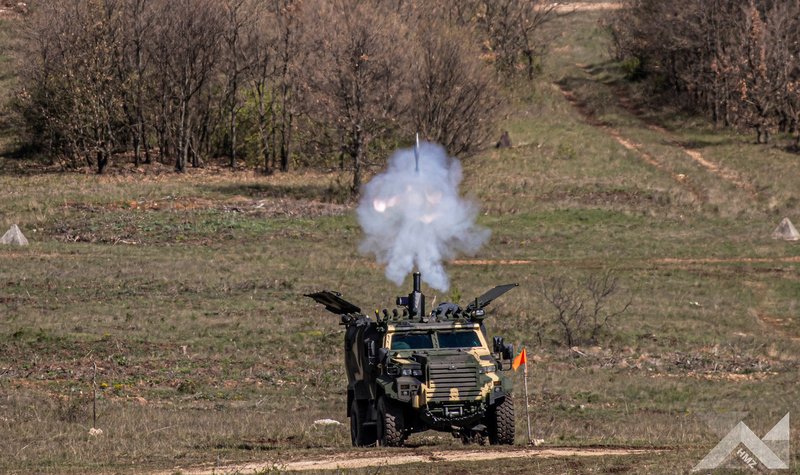 Ragnorak mortar-armed Ejder Yalçın shows its hitting power
