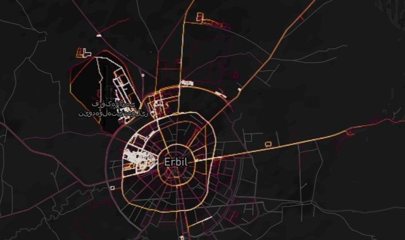 Exercise tracking map highlights deployed troops’ location