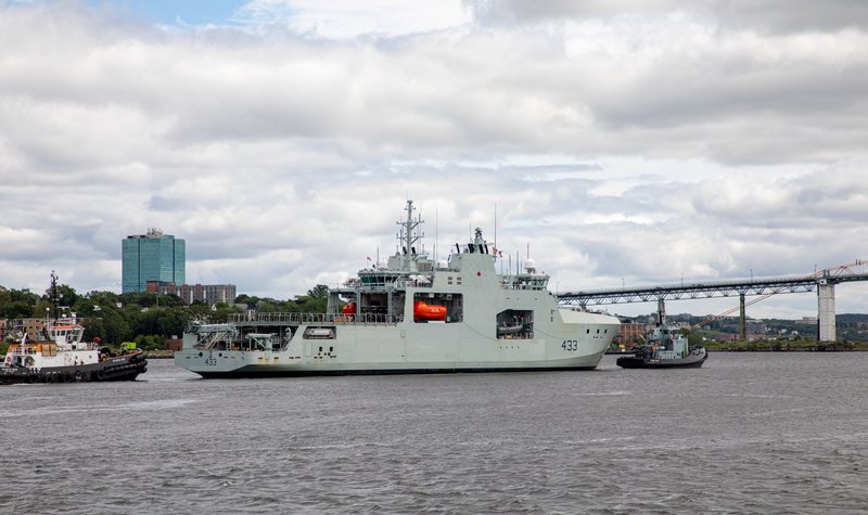 Canada takes delivery of fourth Arctic patrol vessel ahead of schedule