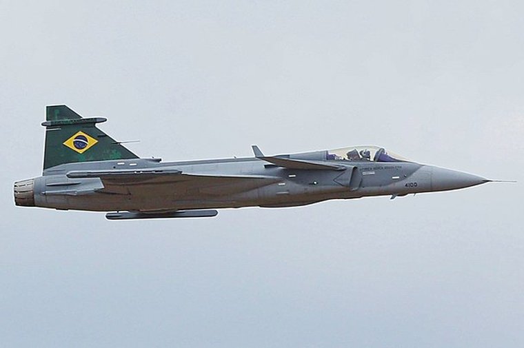 Brazil's first Gripen F reaches final assembly line as delivery edges closer