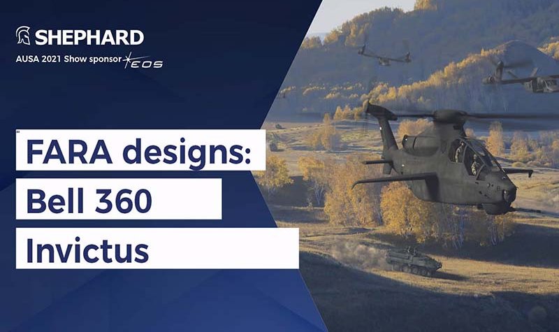 AUSA 2021: Bell 360 Invictus on display