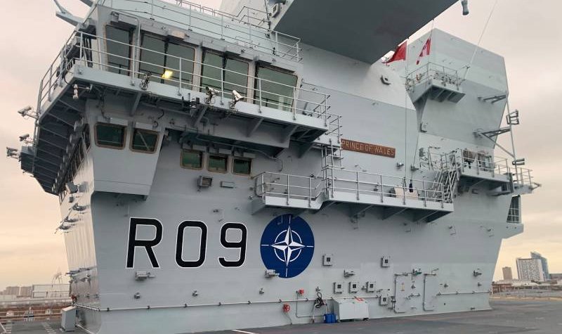 HMS Prince of Wales gears up for NATO operations