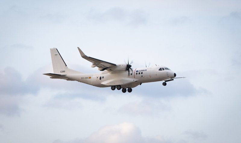 Airbus C295 Clean Sky 2 demonstrator takes flight