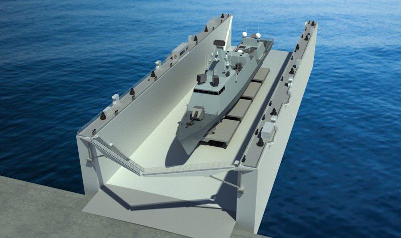 Israeli Navy orders floating dock