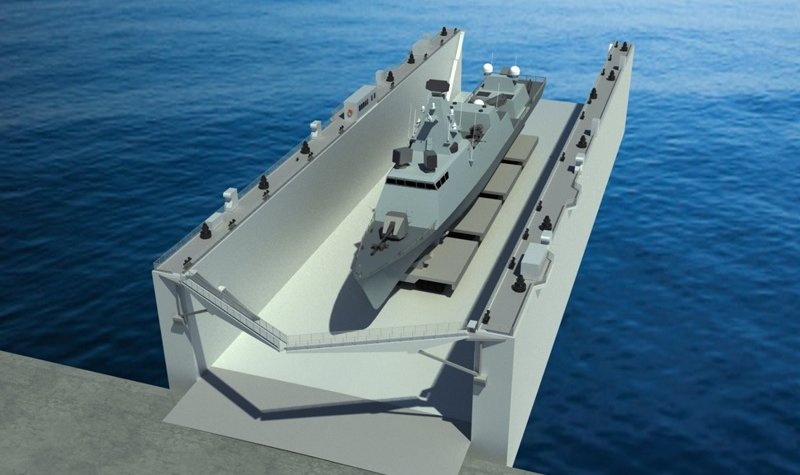 Israel’s floating dock will serve to distribute ship maintenance capability