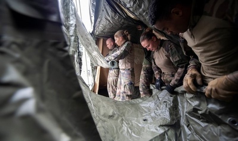 French Army sets up first EMR for COVID-19 patients