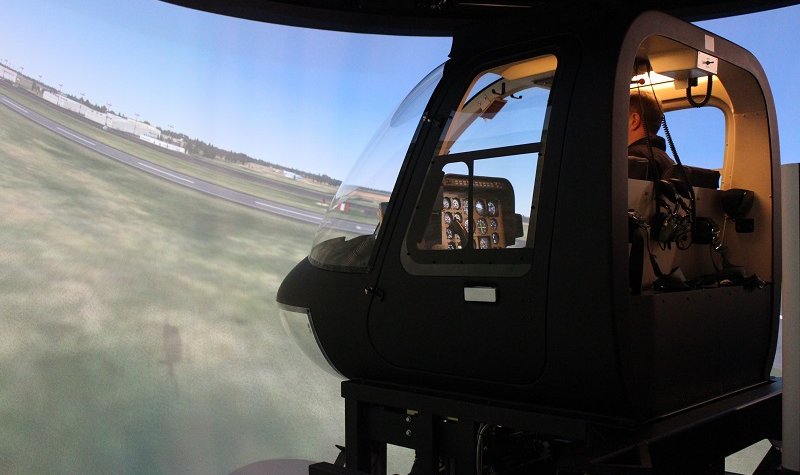 RCAF students prepare for new sim