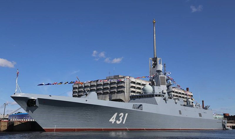 Second Project 22350 frigate to begin Russian Navy service