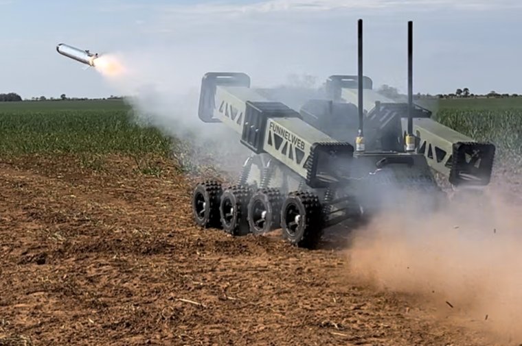 DSEI 2023: Australian companies launch rockets from Funnel Web robot, point to Ukraine potential - Vimarsana News