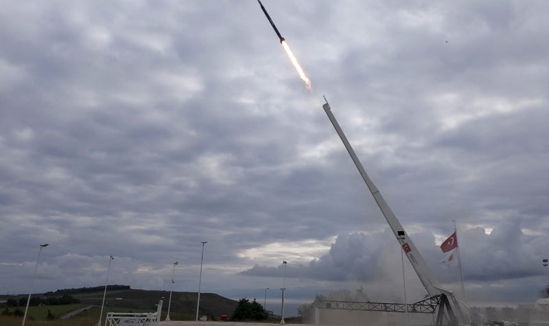 Aselsan conducts first firing of Göktan ground attack system