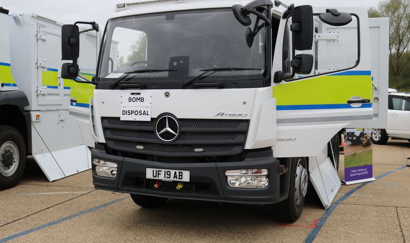 UK MoD receives first 10 EOD and ECM specialist vehicles from Marshall Land Systems