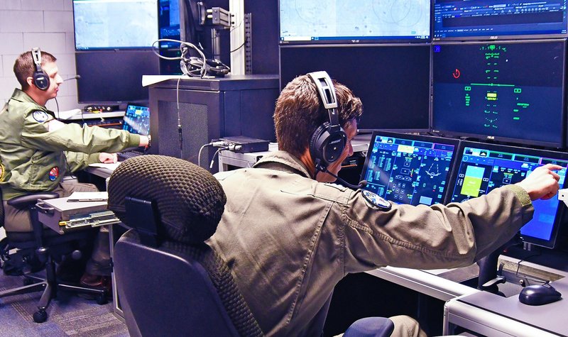 US Navy carrier ground control station conducts ‘first live control of a UAV’