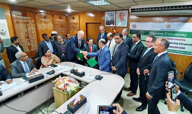Gentium, Damen sign Bangladesh MoU
