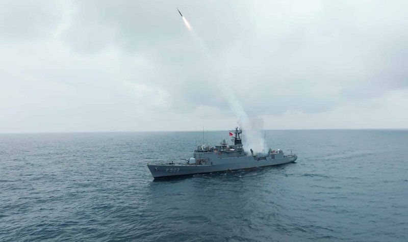 Aselsan test-fires Turkey’s first indigenous naval defence missile