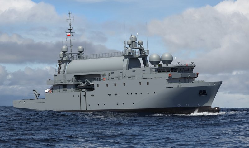Keel laid for first Polish SIGINT ship