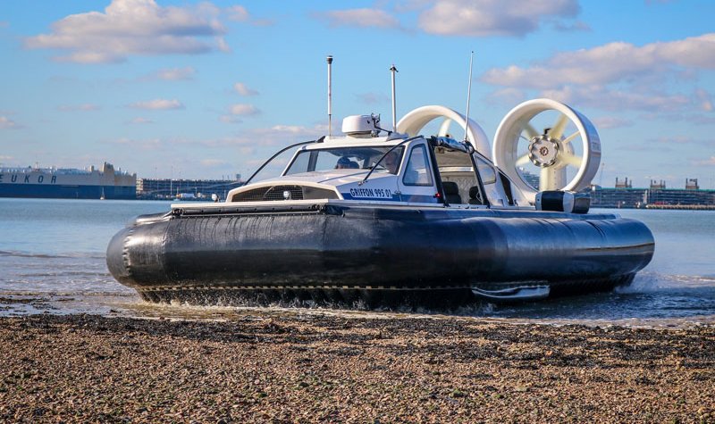 Griffon develops new hovercraft model